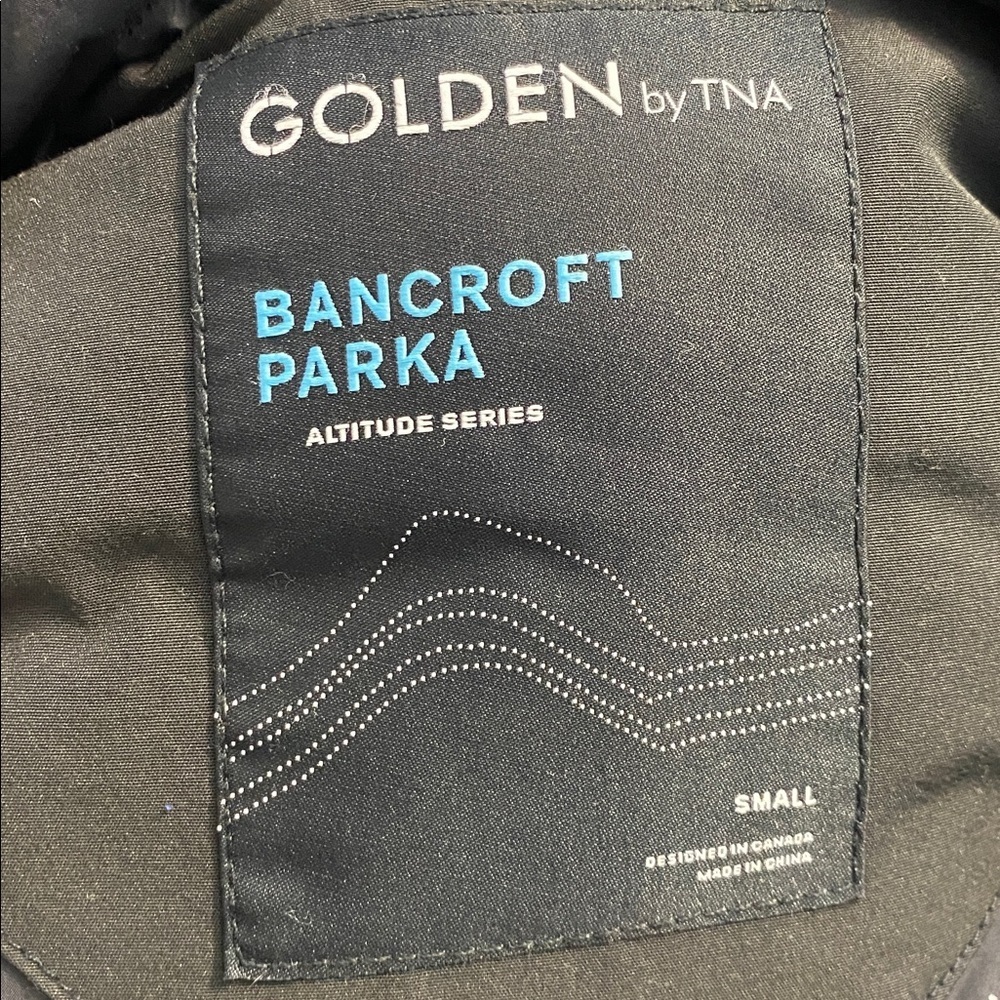 TNA Bancroft Parka With Black Fur Hood Size Small Warmest Parka - Picture 13 of 17